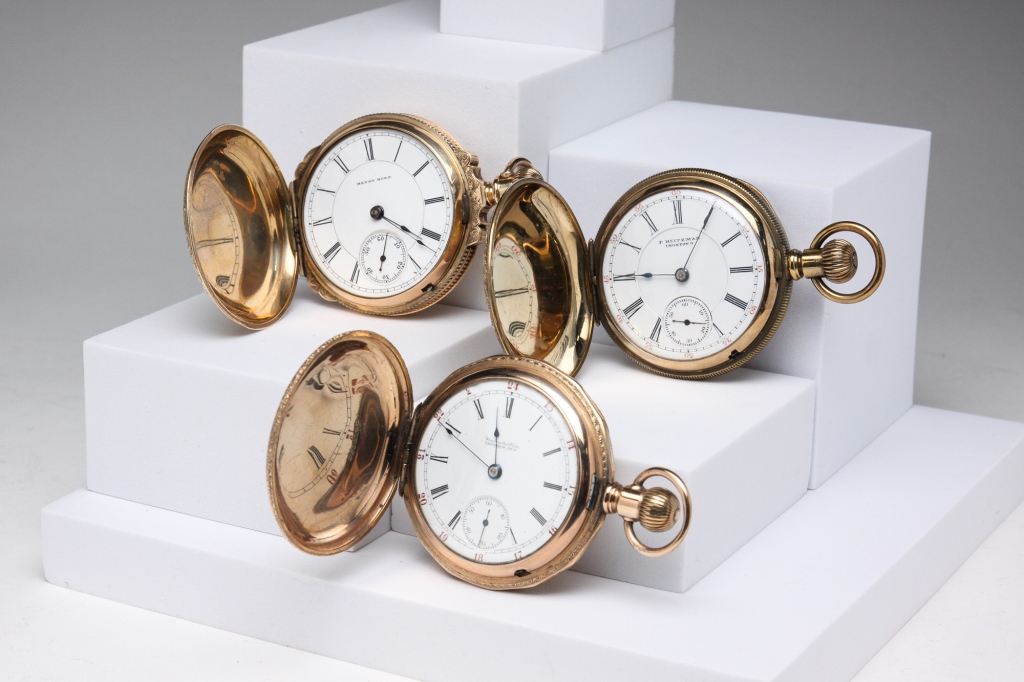 Appraisal: Fourth Qtr - th century three S pocket watches to