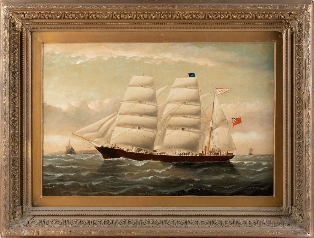 Appraisal: WILLIAM HOWARD YORKE CANADA UNITED KINGDOM - THE BARQUE LURLEI