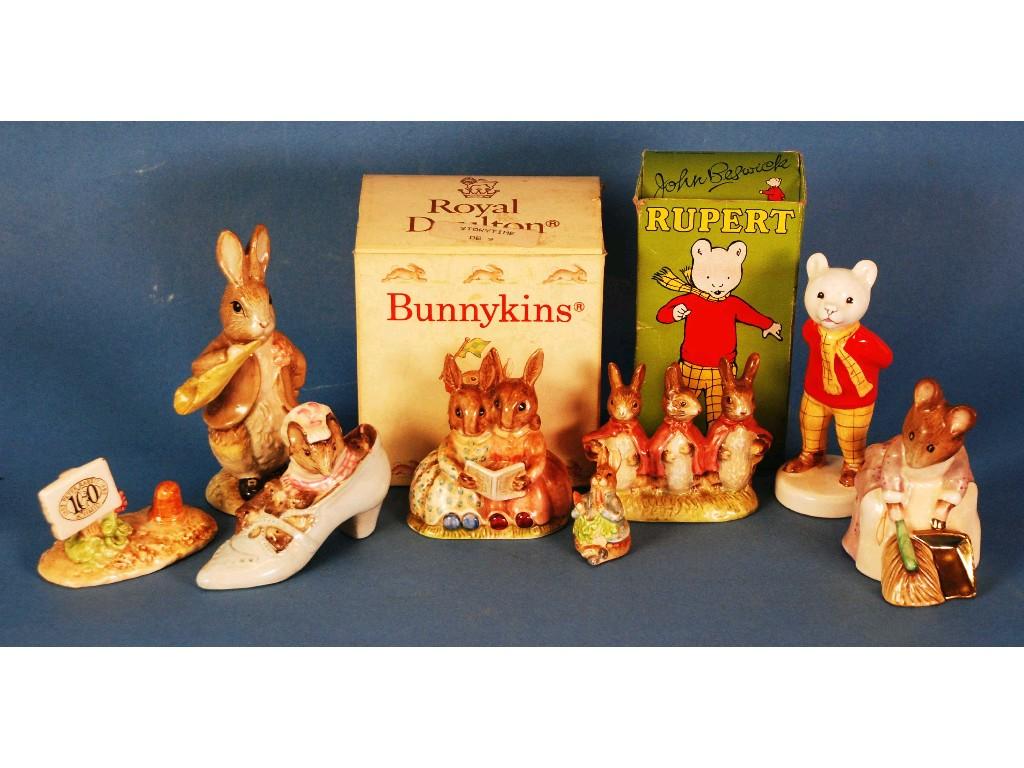 Appraisal: BOXED ROYAL DOULTON BUNNYKINS FIGURE 'STORY TIME' DB- A BESWICK