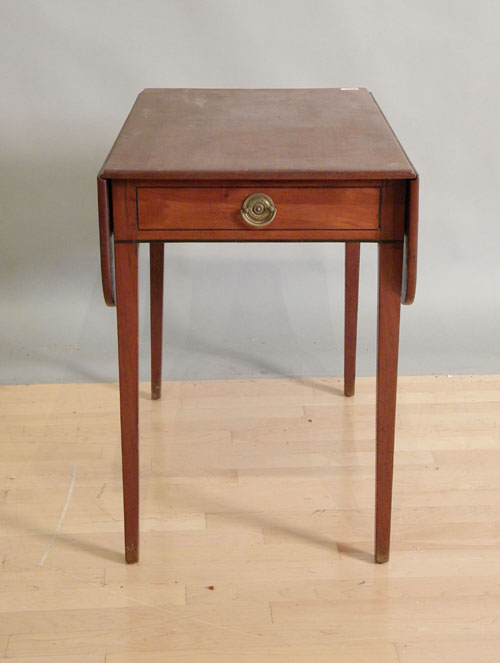 Appraisal: Regency mahogany Pembroke table early th c together with a