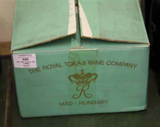 Appraisal: A case of six Tokaji Szt Tamas ' st growth'