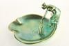 Appraisal: ZSOLNAY - Zsolnay art pottery figural dish Eosin glaze Open