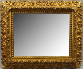 Appraisal: Antique Continental Carved Gilt Wooden Frame Antique Continental Carved Gilt