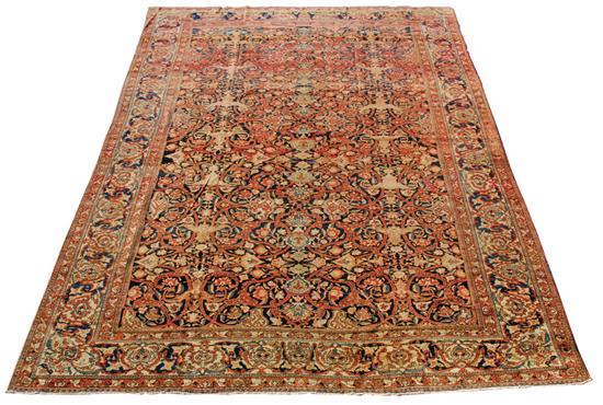 Appraisal: TABRIZ CARPET Persia circa feet x feet inches Condition Quite