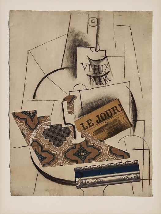 Appraisal: Pablo Picasso - after from Papier Coll s - three