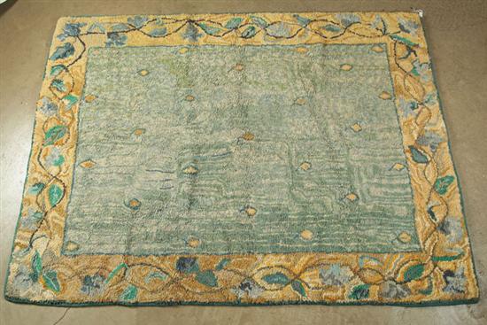 Appraisal: HOOKED RUG American st half- th century Good size rug