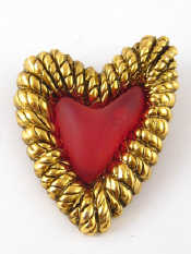 Appraisal: A costume jewellery brooch by Balenciaga Paris designed as a