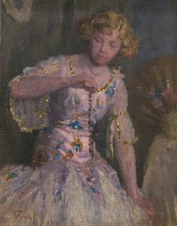 Appraisal: Painting Isaac Israels Isaac Israels Dutch - Young Woman oil