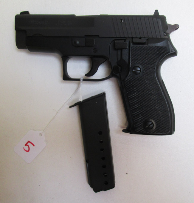 Appraisal: SIG SAUER MODEL P DOUBLE ACTION SEMI AUTOMATIC PISTOL mm