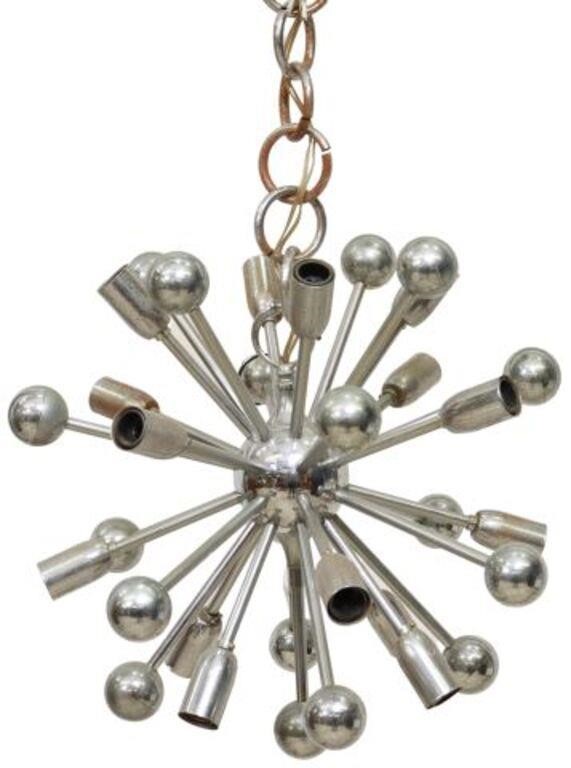 Appraisal: Italian mid-century modern sputnik chandelier c s- s sixteen lights