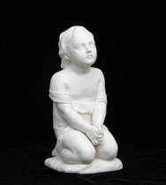 Appraisal: Mintons Figurine of a Praying Child Victorian romantic style Parian-ware