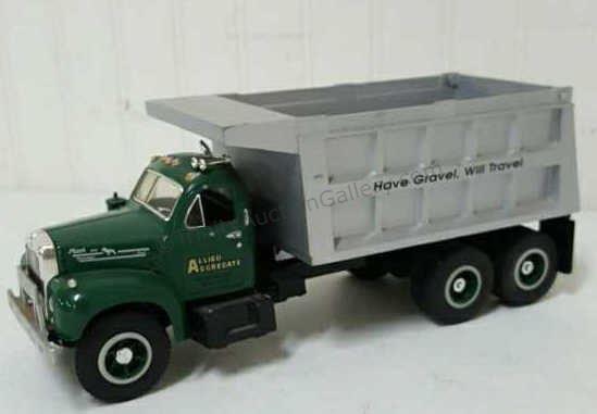 Appraisal: th Scale Diecast Replica Mack Model B- Dump Truck by