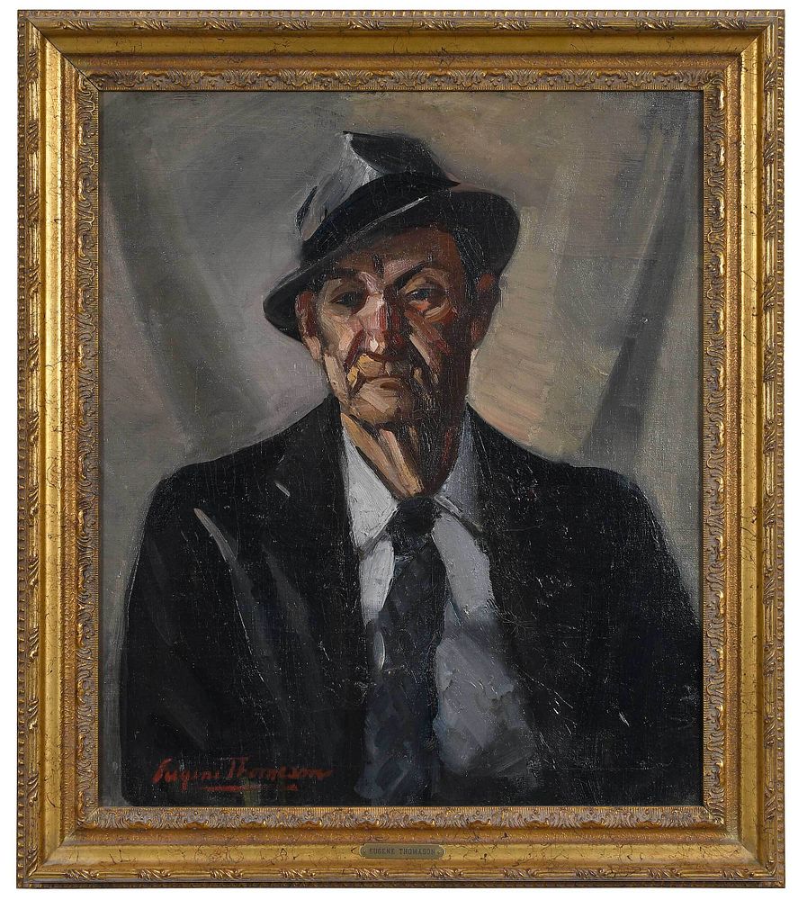 Appraisal: Eugene Thomason North Carolina - Portrait of a Man signed