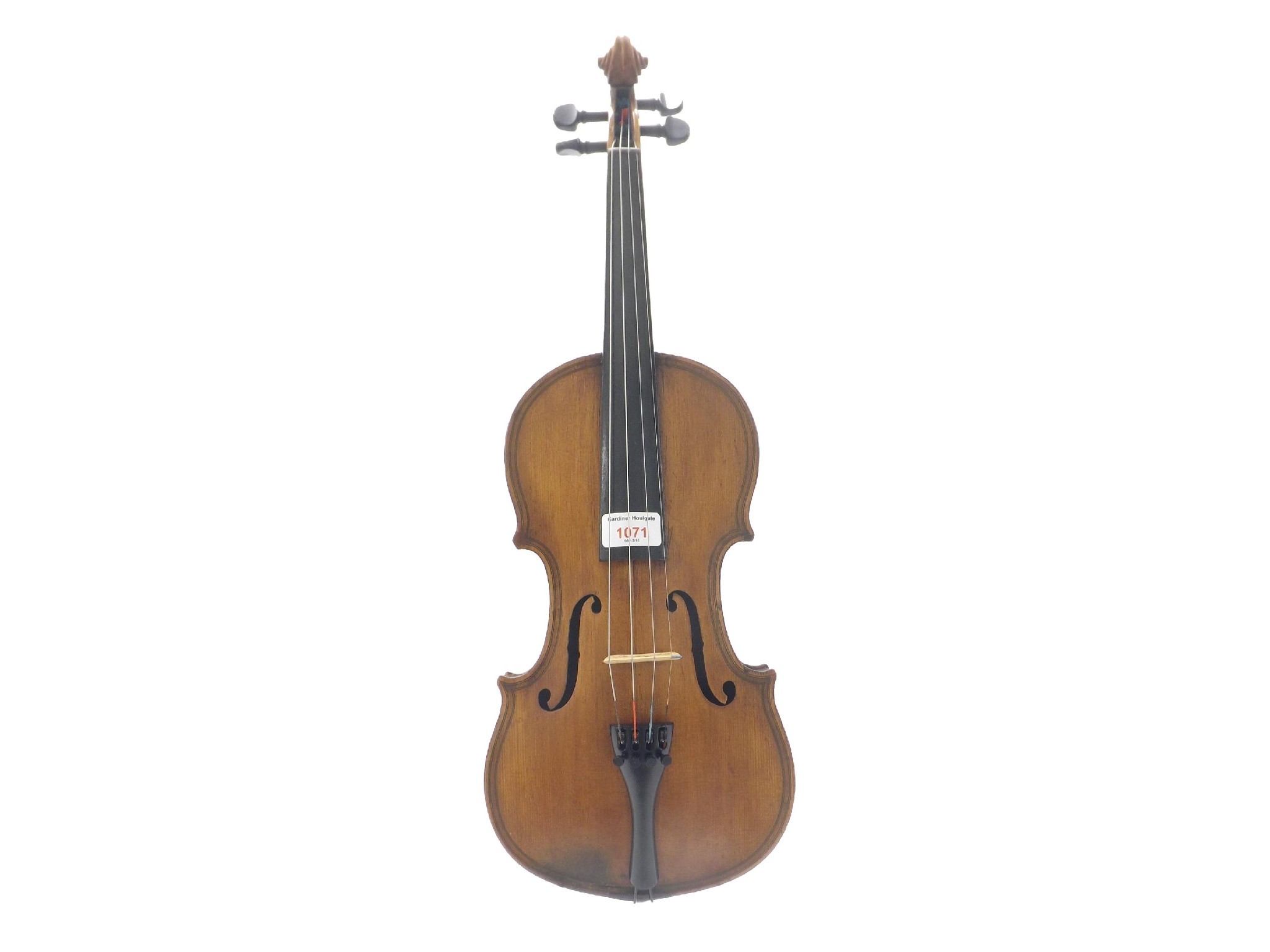 Appraisal: German Maggini copy violin circa cm