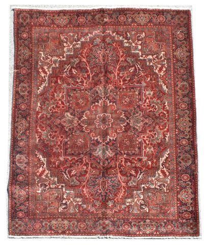 Appraisal: Hand-tied Persian Tabriz rug approx ' l ' w