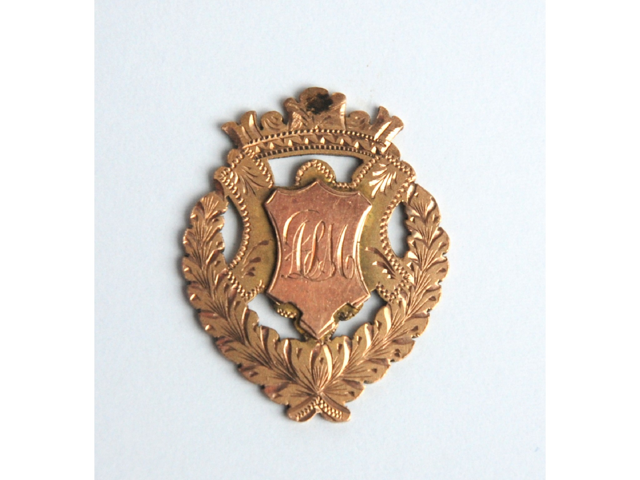 Appraisal: A ct gold Airdrie Schools medalthe obverse inscribed A L