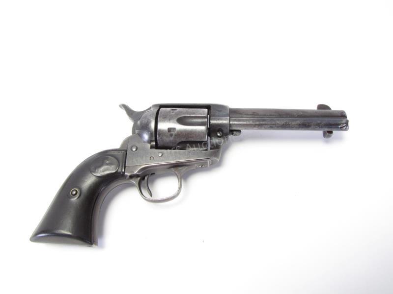 Appraisal: Colt Frontier Six Shooter SAA Revolver-Blued barrel Fluted cylinder Chambered