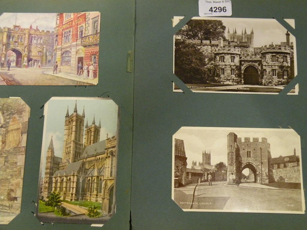 Appraisal: Approximately Lincoln related postcards