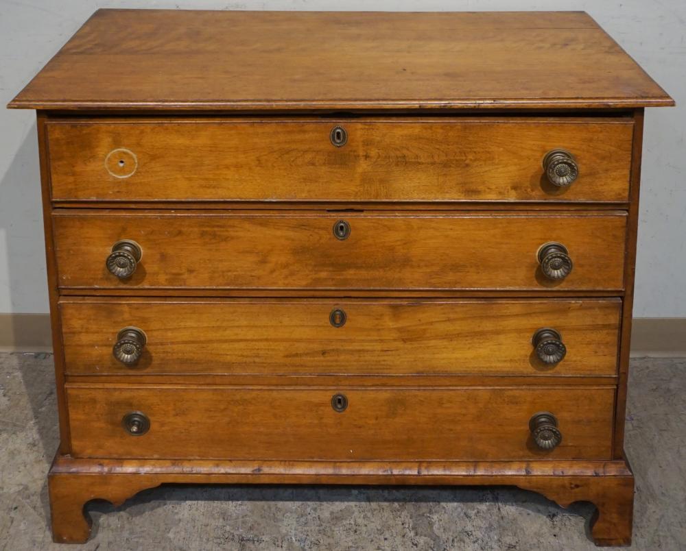 Appraisal: FEDERAL WALNUT CHEST OF DRAWERS TH CENTURY X X IN