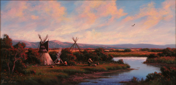 Appraisal: Heinie Hartwig American b Late in the Day Native American