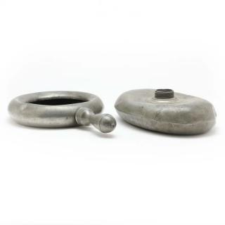 Appraisal: Pewter for Medical Purposes a pewter foot-warmer unmarked th century