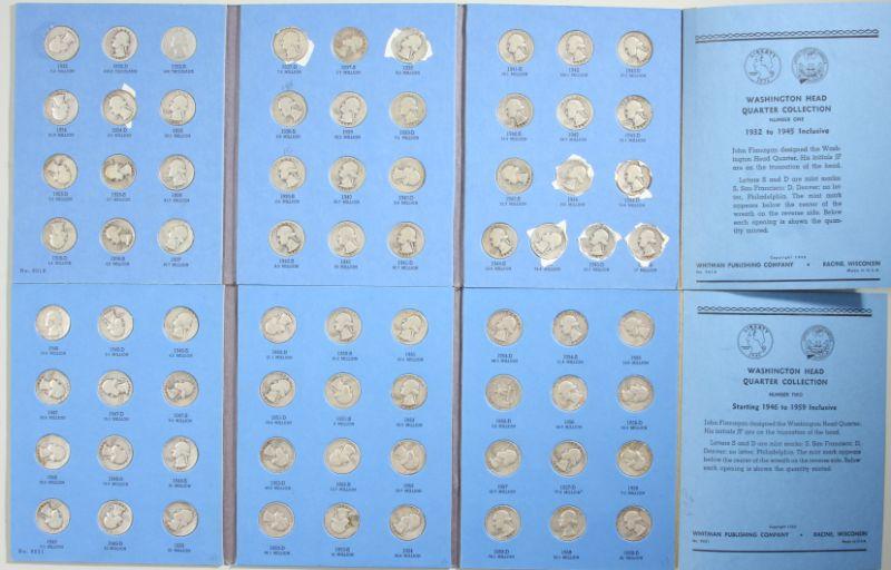 Appraisal: Complete Washington Quarter Set - G - XF includes -D