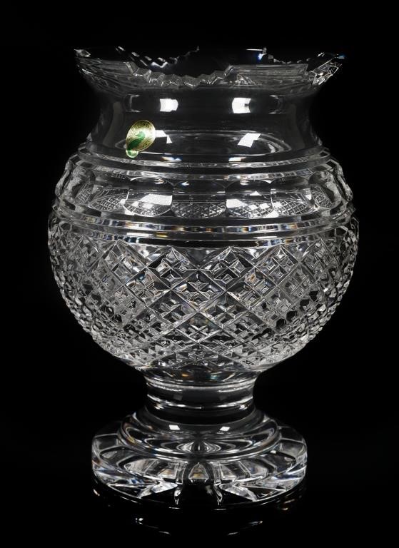 Appraisal: Waterford Society Sinclaire limited edition vase Vase is numbered marked