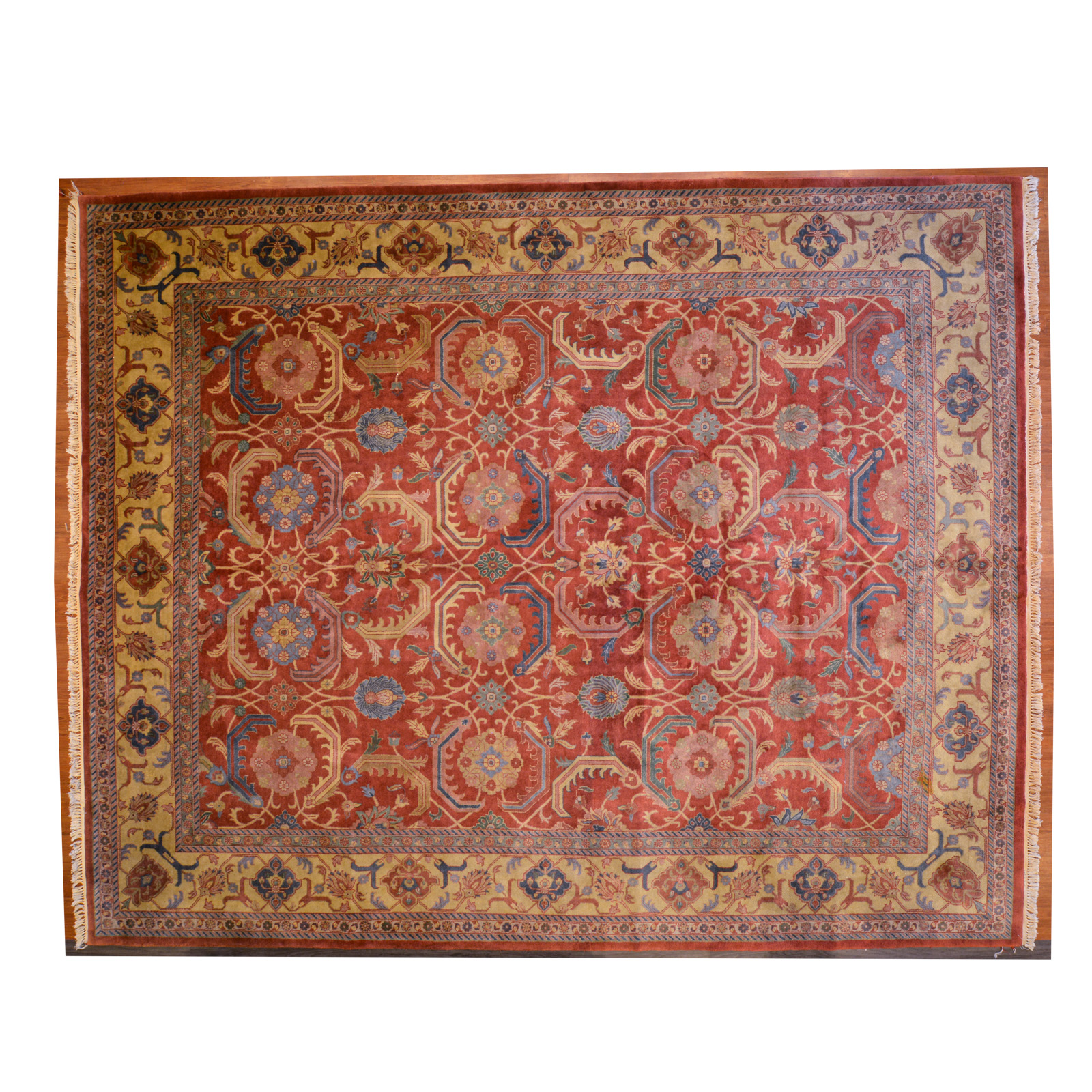 Appraisal: INDO BAKSHAISH CARPET INDIA X Fourth quarter- th century hand-knotted