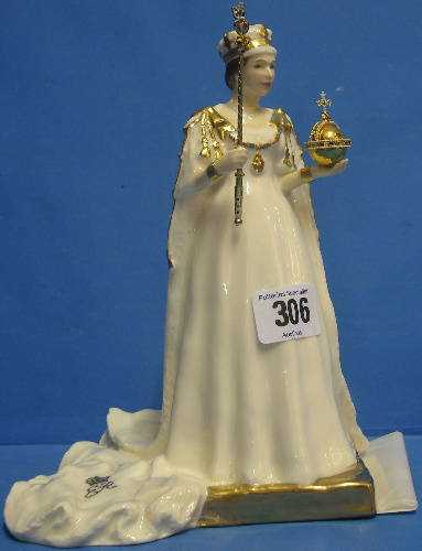 Appraisal: Royal Doulton Figure Queen Elizabeth II HN Boxed with Certificate