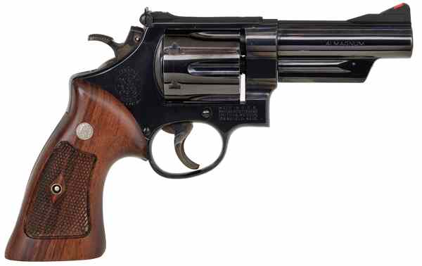 Appraisal: Early S-Prefix Smith Wesson Model Double-Action Revolver magnum cal ''