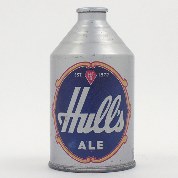 Appraisal: Hulls Ale Crowntainer Cone Top - Reference USBC - Brewery