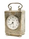 Appraisal: TRAVEL CLOCK - Miniature sterling cased travel clock by Gorham