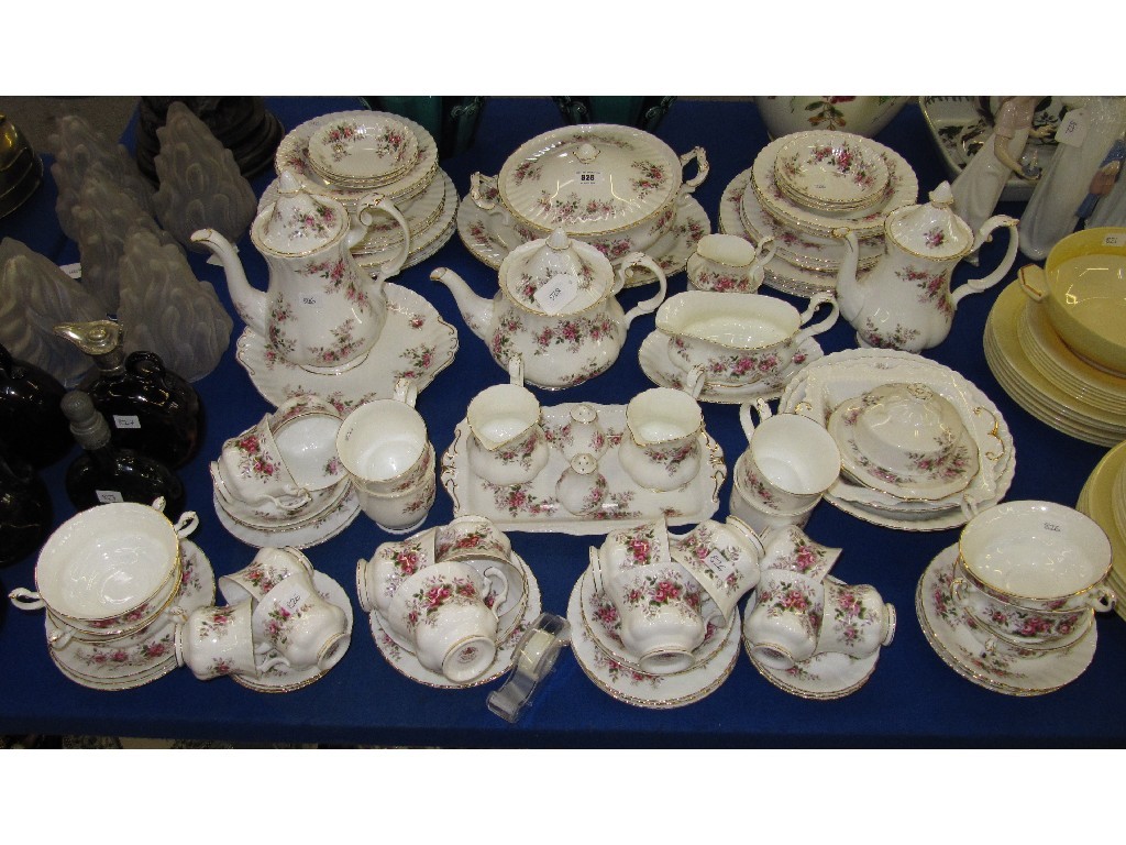 Appraisal: Royal Albert 'Lavender Rose' tea coffee and dinnerset to include