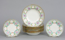 Appraisal: Lot of Antique Minton Porcelain ca early th Century This