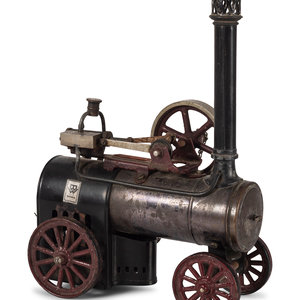 Appraisal: A Bing Steam Traction Engine Toy Bing Works Nuremberg Germany