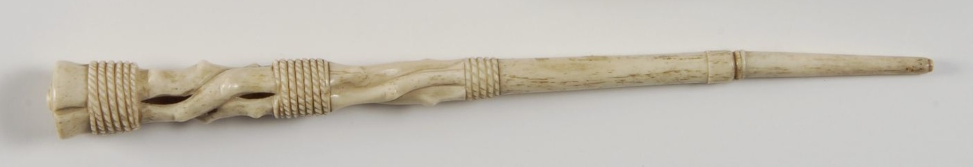 Appraisal: RARE WHALEBONE INSTRUCTOR'S POINTER th CenturyIn the form of four