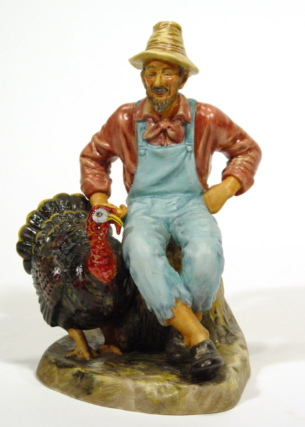 Appraisal: Hand painted Royal Doulton figure group 'Thanksgiving' HN printed factory