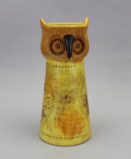 Appraisal: MCM Italian Bitossi Resenthal Netter Owl Vase Mid Century Modern