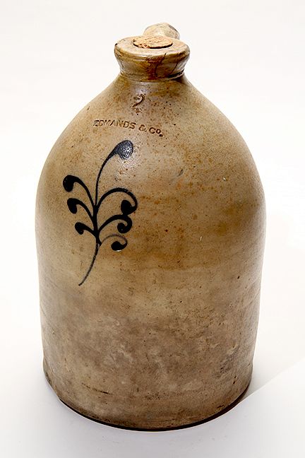 Appraisal: Edmands and Co Inscribed Gallon Jug Exclusive on Bidsquare Edmands