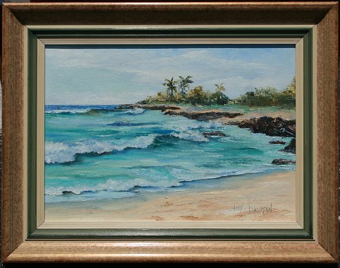 Appraisal: DAWSON Judy American th C ''Makaha Oahu Hawaii'' OIL C