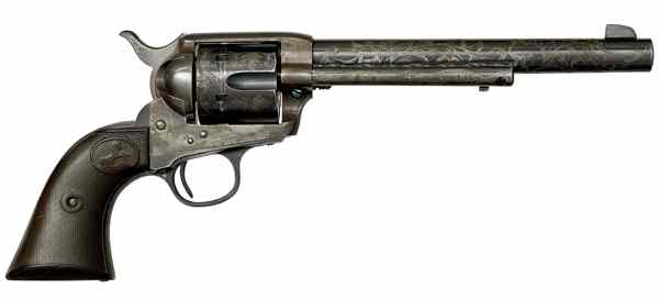 Appraisal: Engraved Colt Single Action Army Revolver - caliber '' round