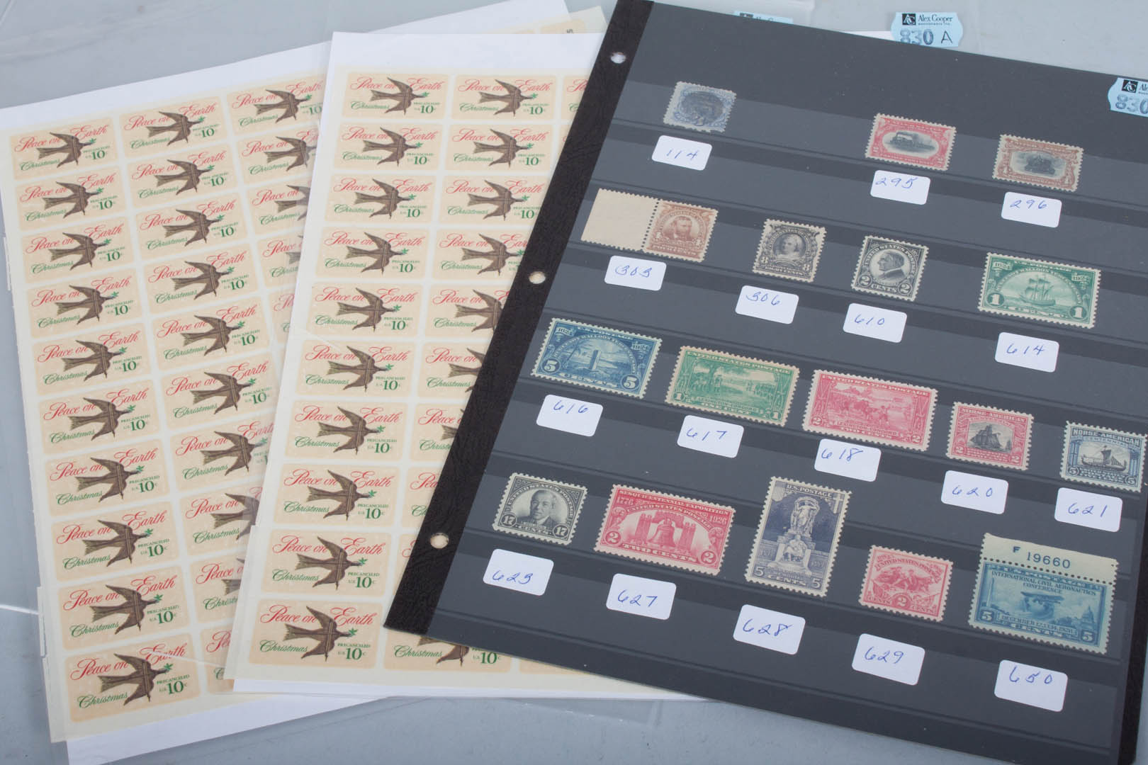 Appraisal: a U S Stamps Selection of commemoratives and definitives including