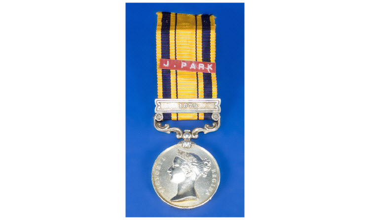 Appraisal: Military South Africa Medal With Single Dated Clasp For Awarded