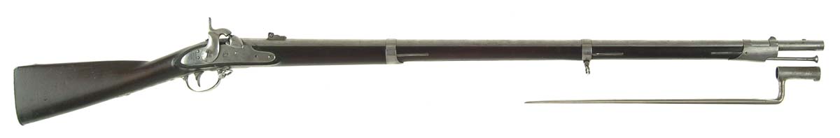 Appraisal: HEWES PHILIPS CONVERSION OF A SPRINGFIELD MODEL MUSKET Cal rnd