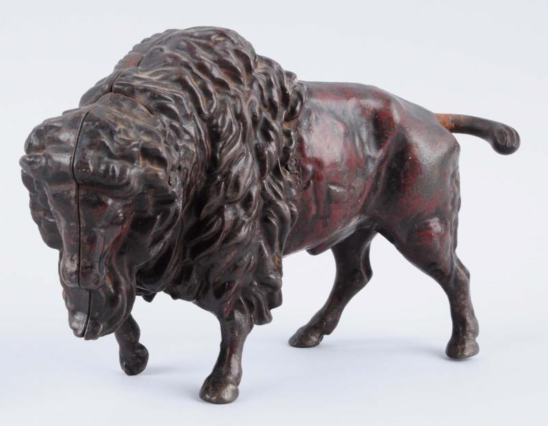 Appraisal: Buffalo Mechanical Bank Original working condition Condition Excellent Size L