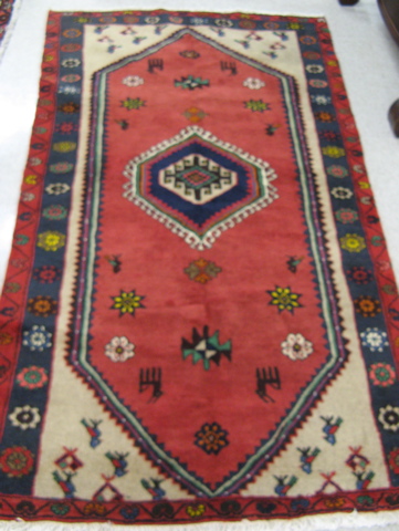 Appraisal: TWO PERSIAN TRIBAL AREA RUGS ' x ' and '