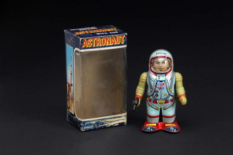 Appraisal: Apollo Astronaut Toy Description Japanese Made by Shudo Working When