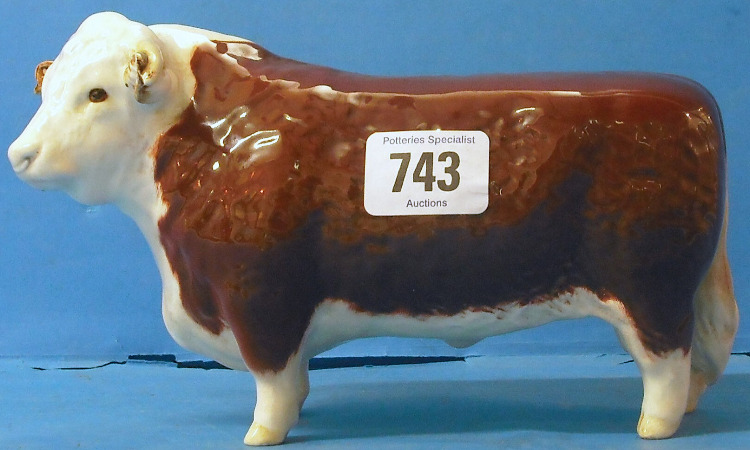 Appraisal: Beswick Hereford Bull A