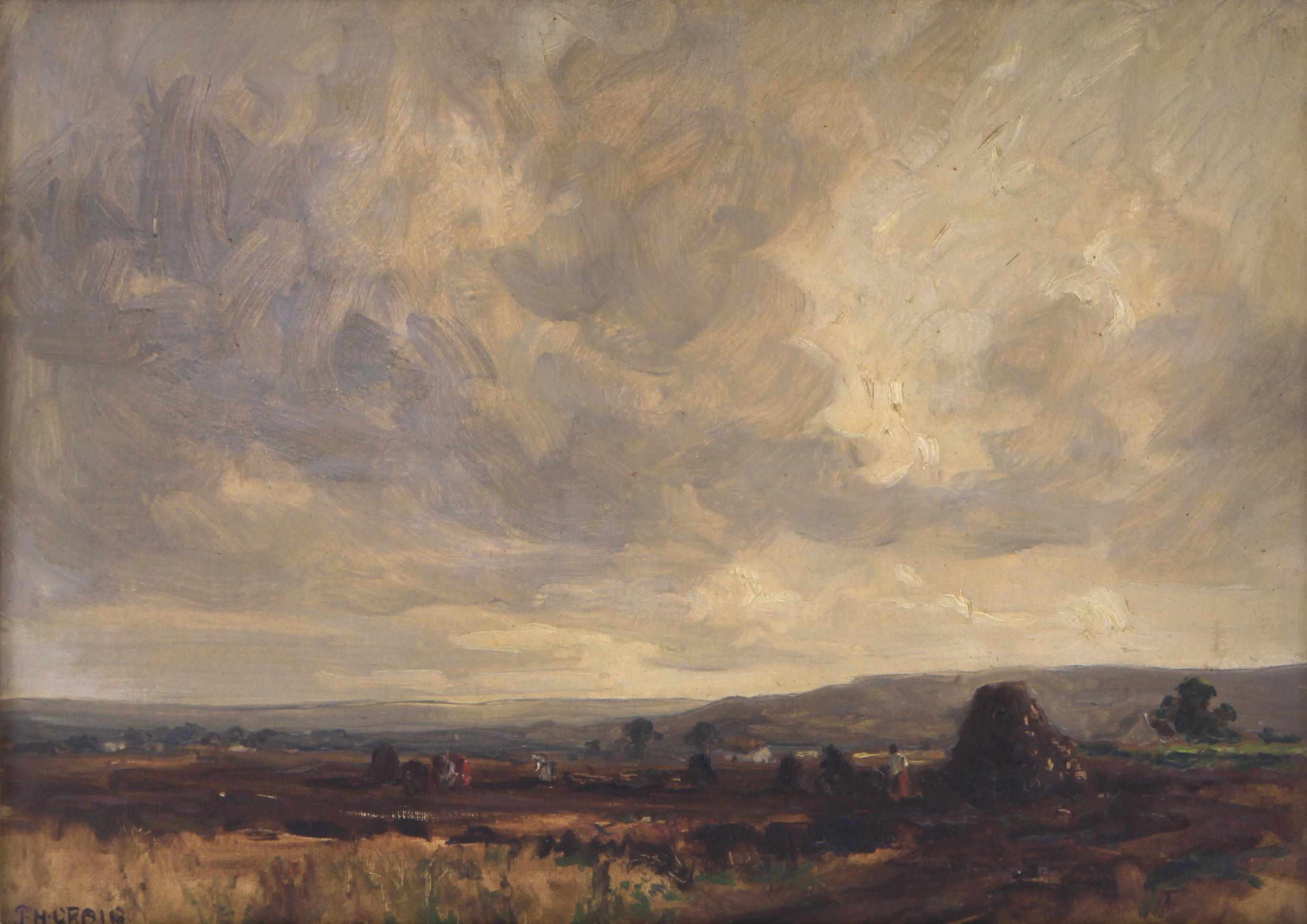 Appraisal: James Humbert Craig Irish - An Irish landscape under cloudy