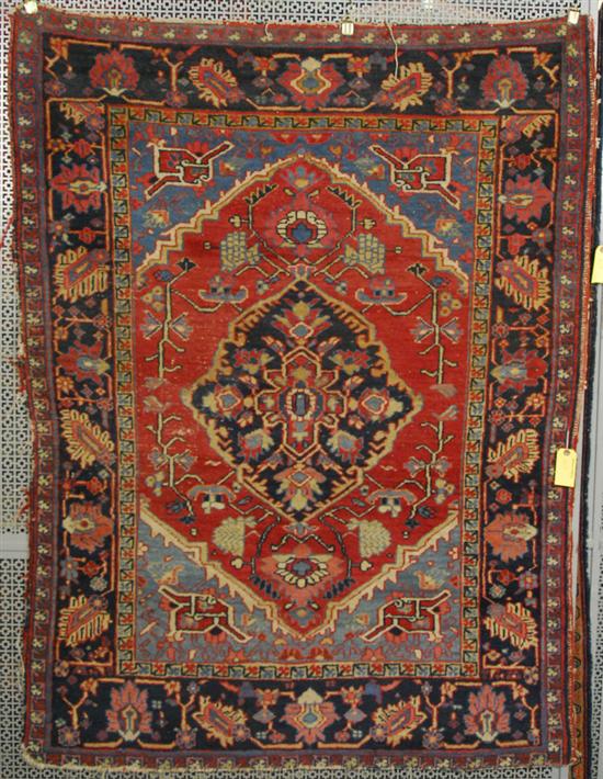 Appraisal: HERIZ RUG Persia circa feet inches x feet